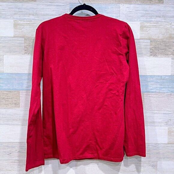 ALABAMA A&M BULLDOGS Long Sleeve Graphic Shirt Red Russell Athletics Womens XL - Picture 3 of 5